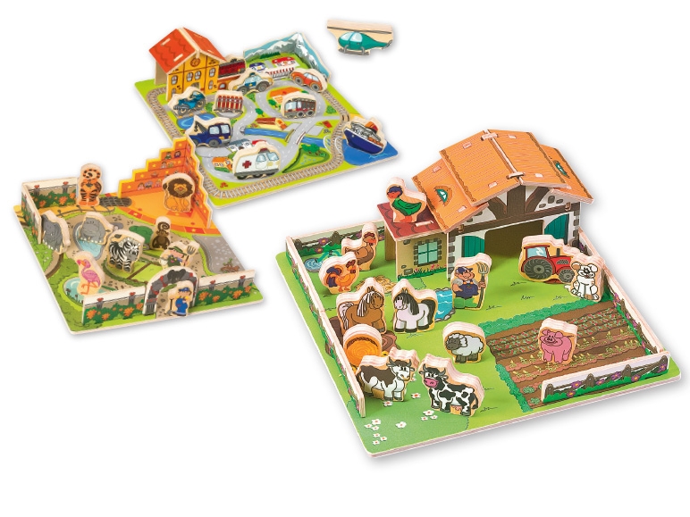 3D Wooden Puzzle