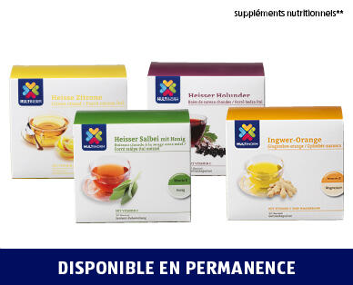 MULTINORM
BOISSON CHAUDE À LA VITAMINE C