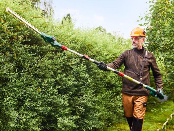 20V Cordless Extendable Hedge Trimmer