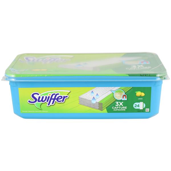 lingettes humides pour sols Swiffer