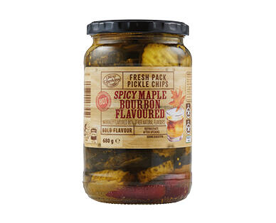 Great Gherkins Fresh Pack Pickle Chips 680g