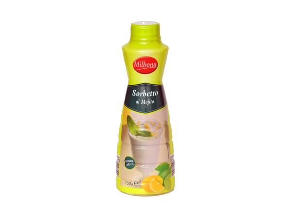 Sorbetto al mojito