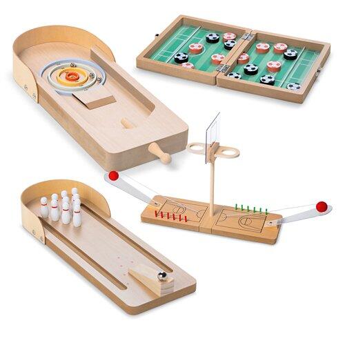 TOYLINO Jeux de table en bois