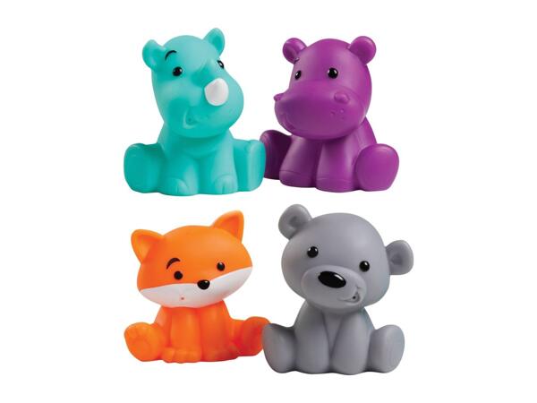Infantino Baby Sensory Toy - 4 Pack Soft Buddies