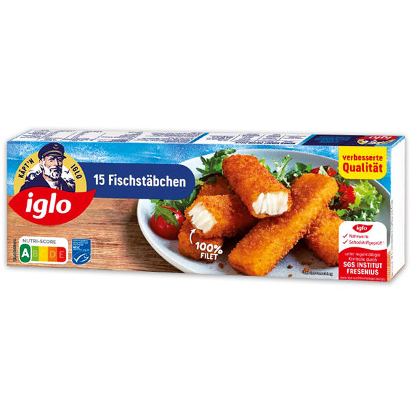 Fischstäbchen / Knusper-Fisch