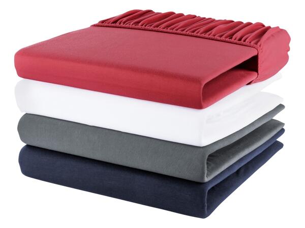 Jersey Fitted Sheet Double Size
