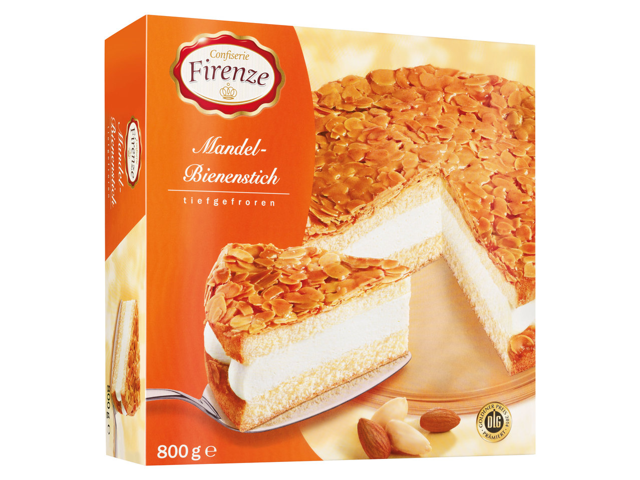 CONFISERIE FIRENZE Mandel- Bienenstich-Torte