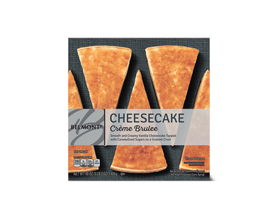 Belmont 9" New York Style or Crème Brûlée Cheesecake
