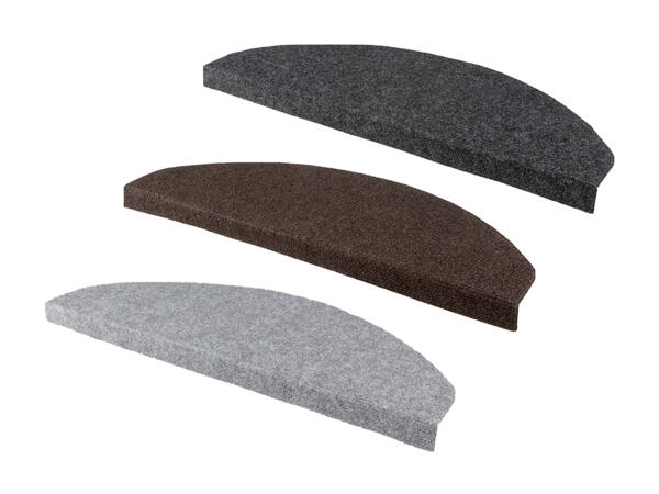 Tapis de marches d'escalier, lot de 15