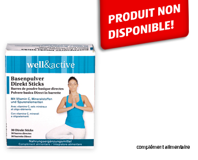 Sticks de poudre basique directs WELL&ACTIVE
