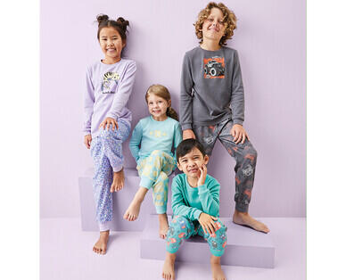 Children's Waffle PJ Set - sizes 8-14