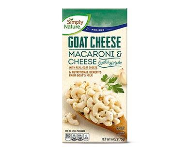 Simply Nature 
 Goat Cheese Macaroni & Cheese Assorted Varieties