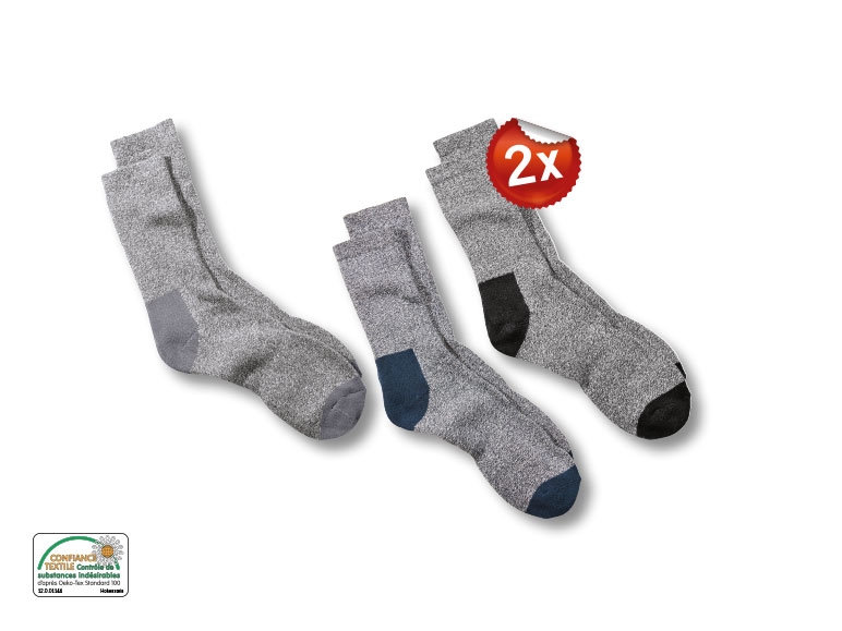 Chaussettes de travail spéciales bottes, 2 paires