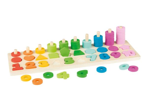 Playtive Wooden Learning Game - Logic Game