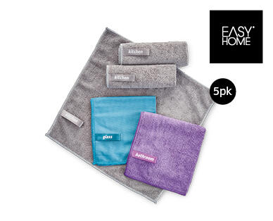 Microfibre Cloths 5pk
