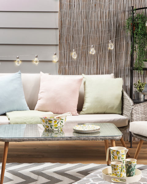 Copper Solar Bulb String Lights