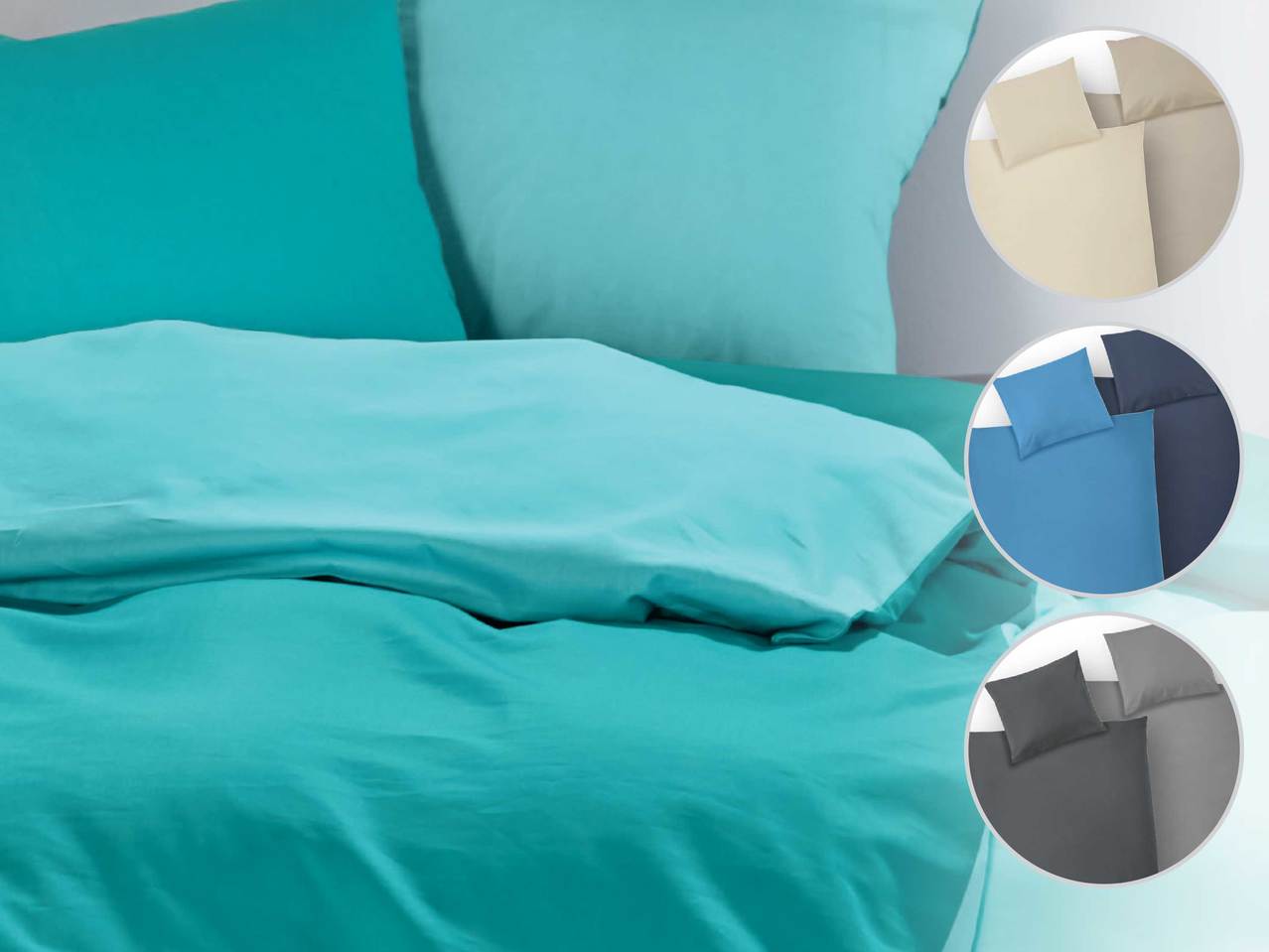 MERADISO Renforcé Reversible Bedlinen