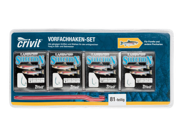 Crivit Fishing Leader & Hook Set
