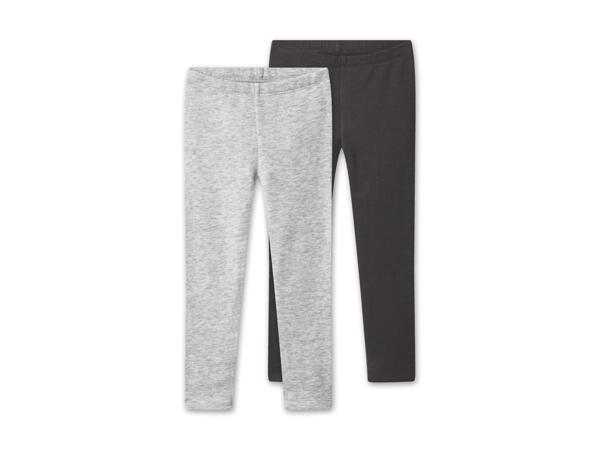 Kleinkinder Thermo Leggings, 2 Stück