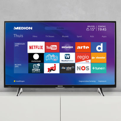 Smart TV ultra HD de 138,8 cm (55")