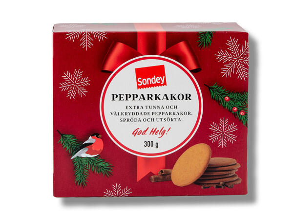 Pepparkakor i ask