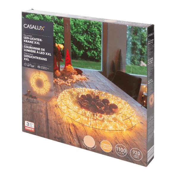 CASALUX(R) 				Couronne XXL à LED