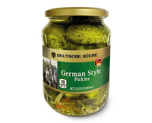Deutsche Küche 
 German Style Pickles