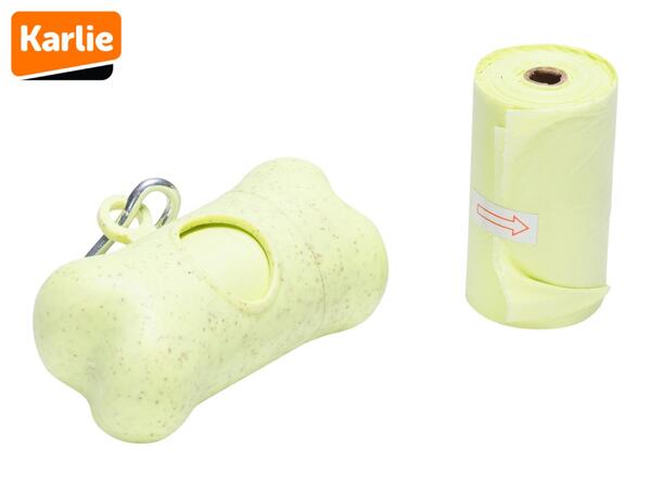 Green Karlie Poop Bag Holder