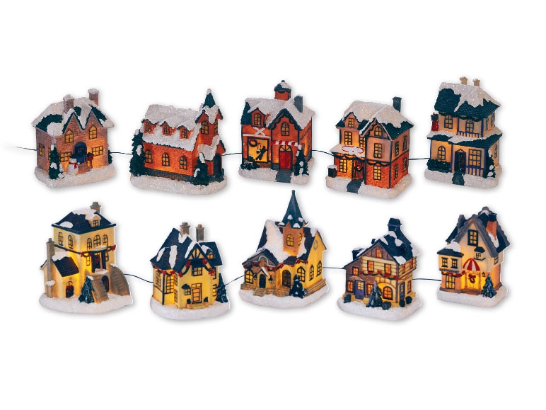 Melinera Christmas Village Scene