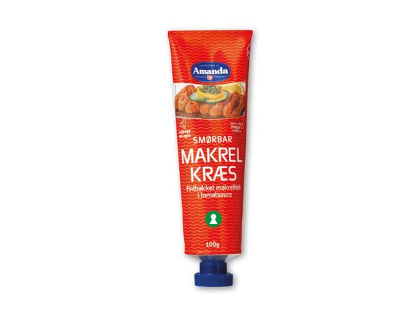 AMANDA SEAFOODS Smørbar makrelkræs
