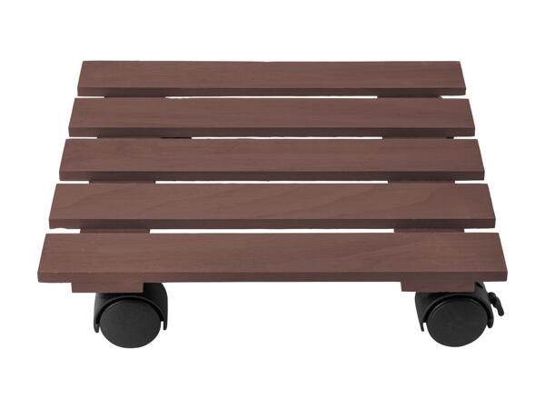 Plant roller with castors