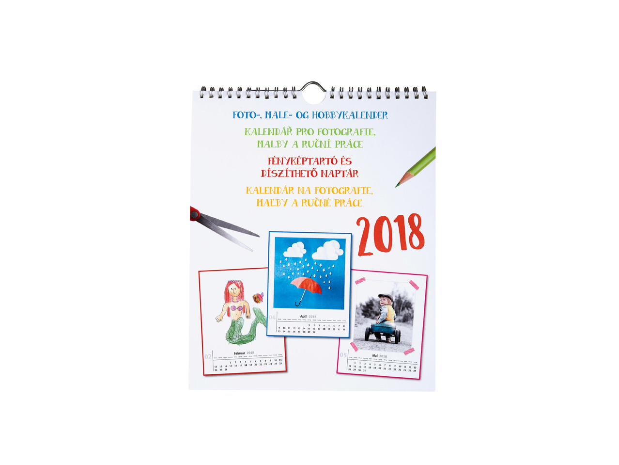 Kreativní kalendář 2018