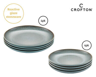 Reactive Glaze Dinnerware 4pk