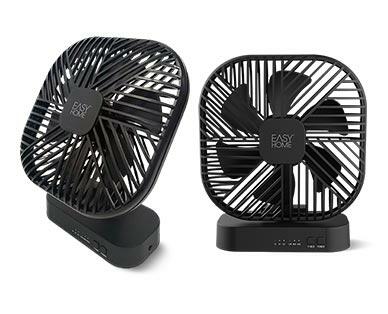 Easy Home 
 USB or Battery-Powered 5" Fan