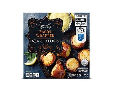 Specially Selected Bacon-Wrapped Scallops