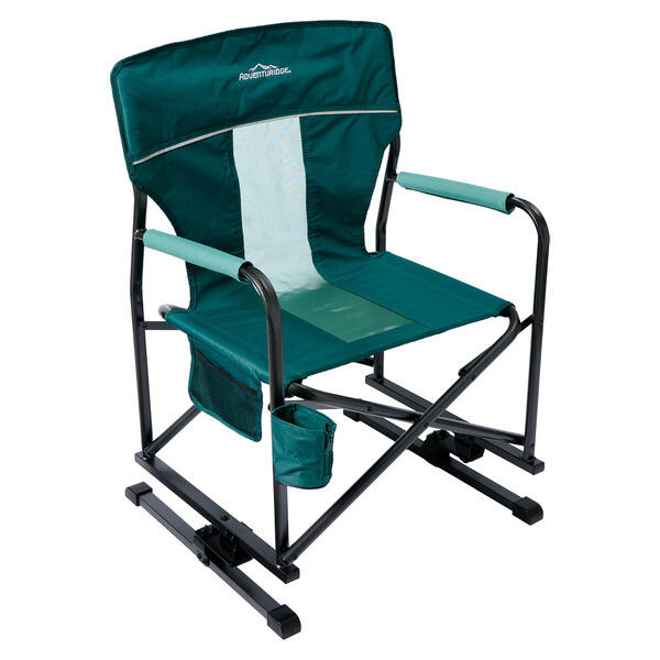 Adventuridge Green Rocking Director's Chair