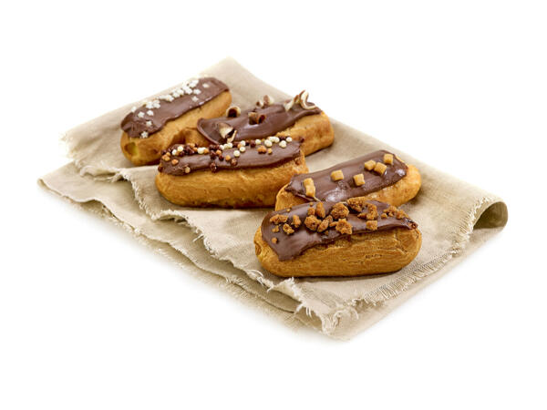 Mini-éclairs au chocolat