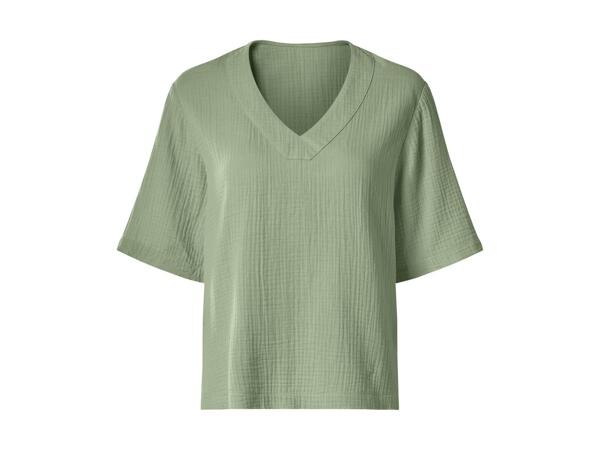 Musselinbluse