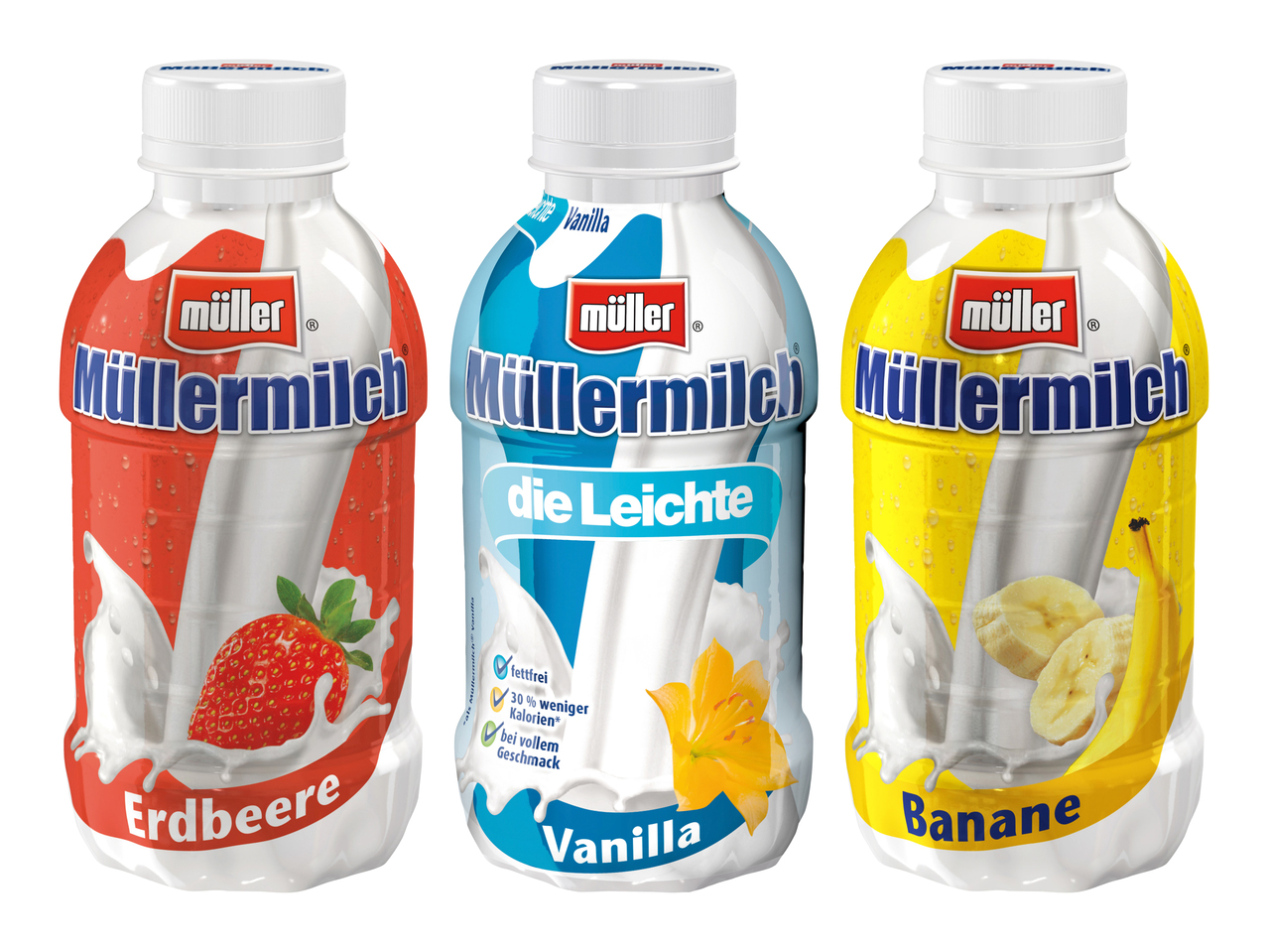 Boisson à base de lait Müllermilch/ light