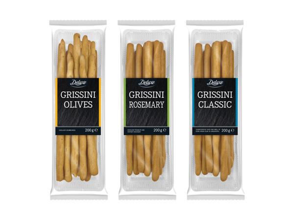 Gressins étirés