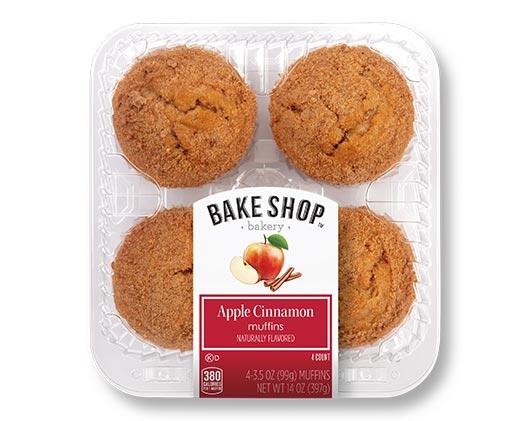 Bake Shop 
 Apple Cinnamon or Pumpkin Muffins