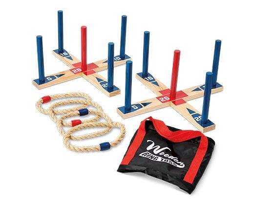 Crane Wooden Dice, Ring Toss or XL Dominoes