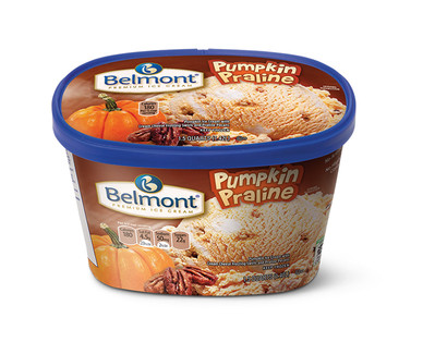 Belmont Pumpkin Pie or Pumpkin Praline Ice Cream