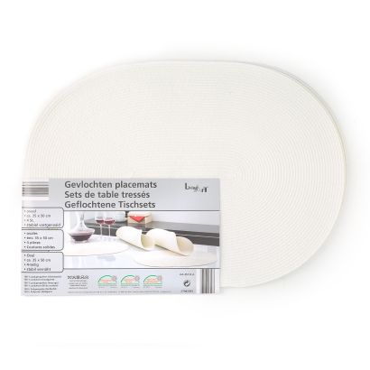 Sous-plats tressés, 4 pcs