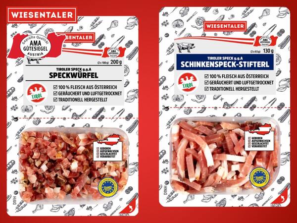 Speckwürfel oder -stifterl