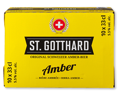 ST. GOTTHARD Schweizer Amber Bier