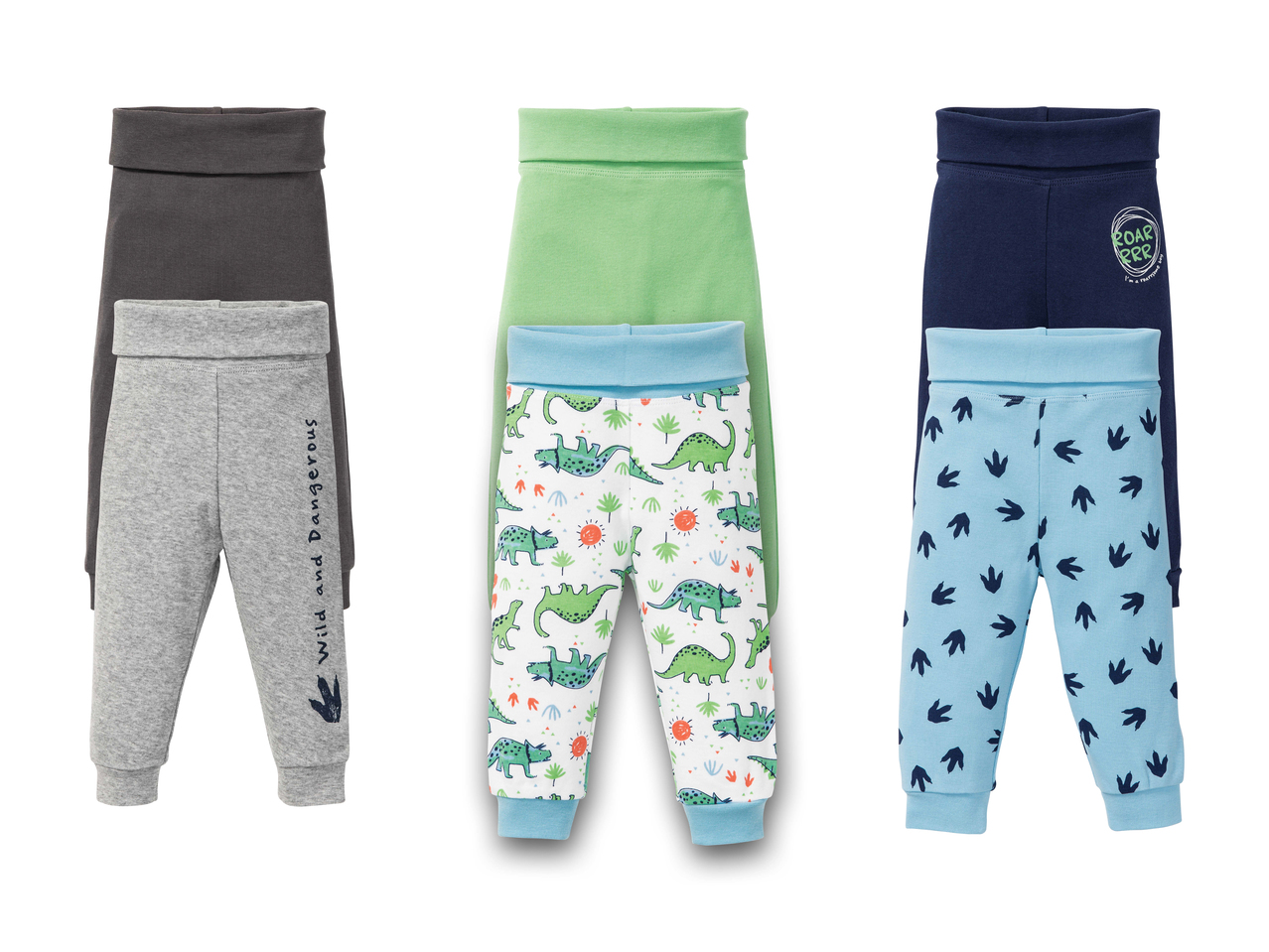 Pantalon molletonné pour bébé, lot de 21