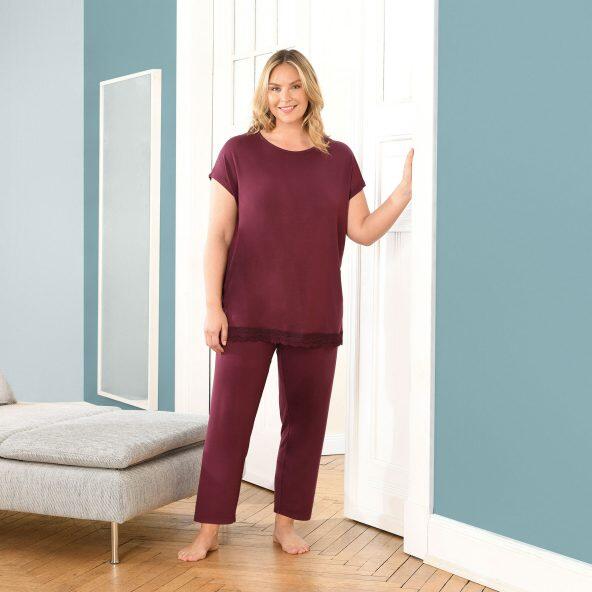UP2Fashion(R) 				Pyjama mit Spitze