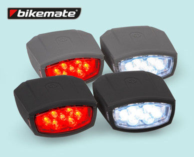 BIKEMATE LED-Fahrradlichter-Set