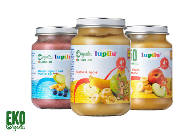 Ekologisk Yoghurt/puré för barn